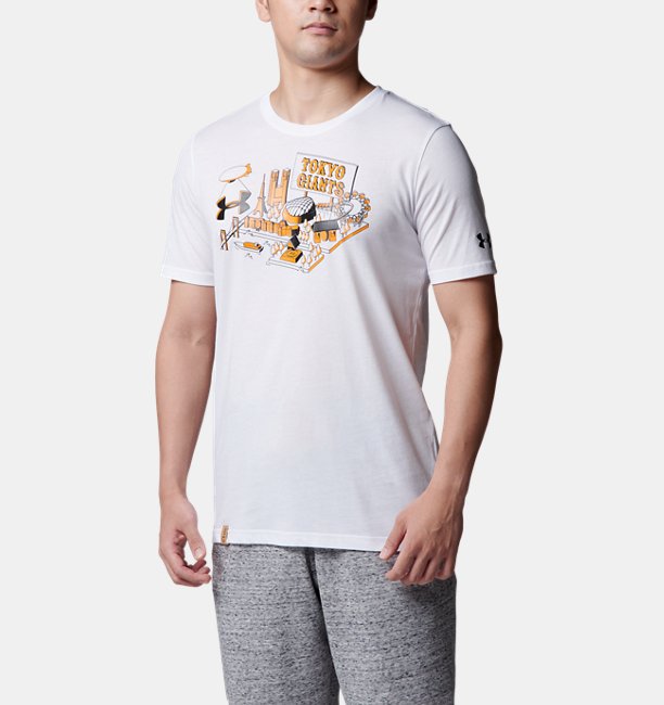 【アウトレット】UAジャイアンツ グラフィック Tシャツ(ベースボール/MEN)  